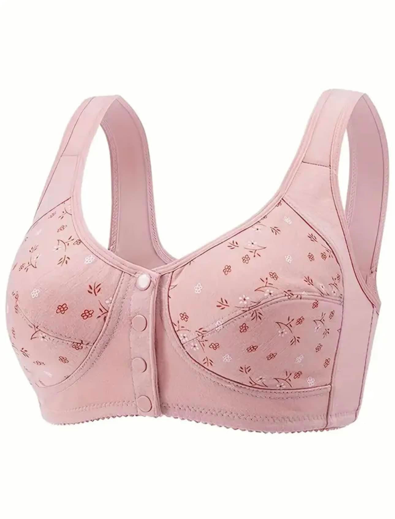 Front Button Premium Padded Breastfeeding Bra (Pack OF 2)