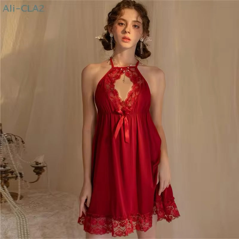 Basic Neck Garter Lingerie