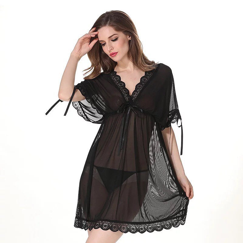 Short Gown Net Nighty