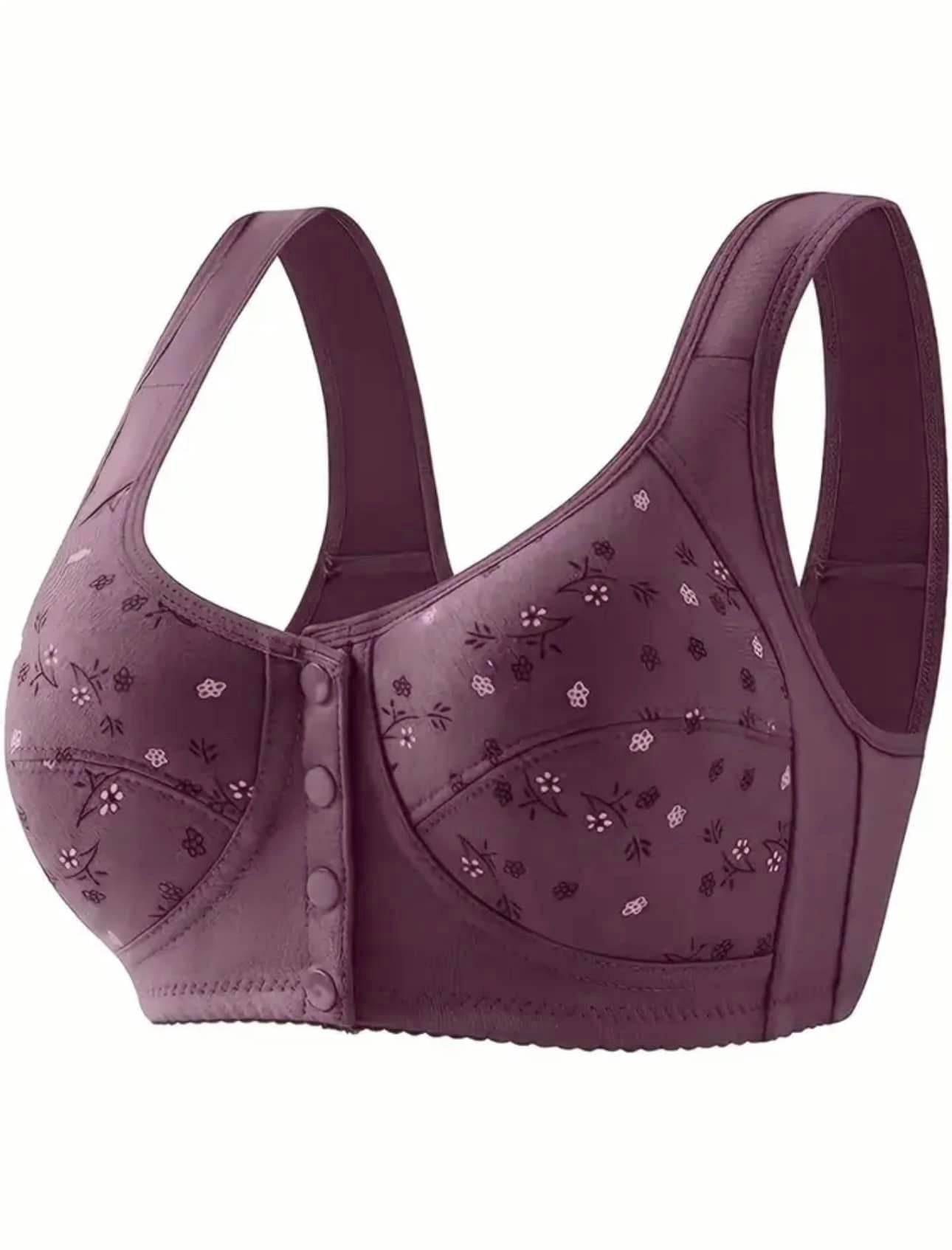 Front Button Premium Padded Breastfeeding Bra (Pack OF 2)