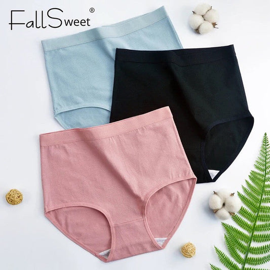 High Waist Hipster Panties (Pack of 2) Random Colors