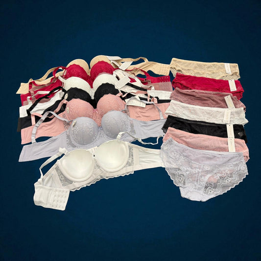 Elegance Lace Padded Bra & Panty Set