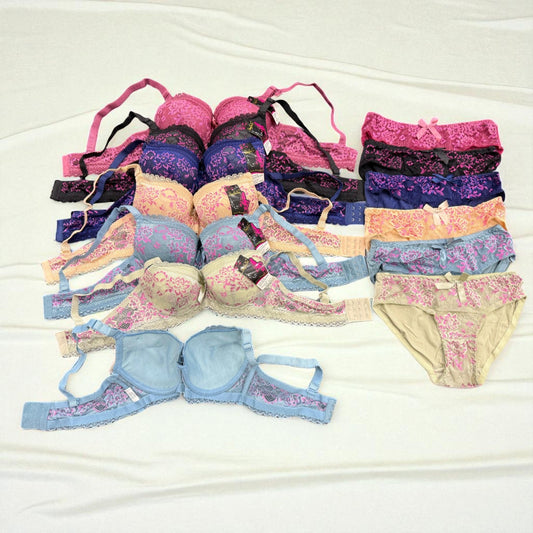 Floral Temptation Lingerie Set