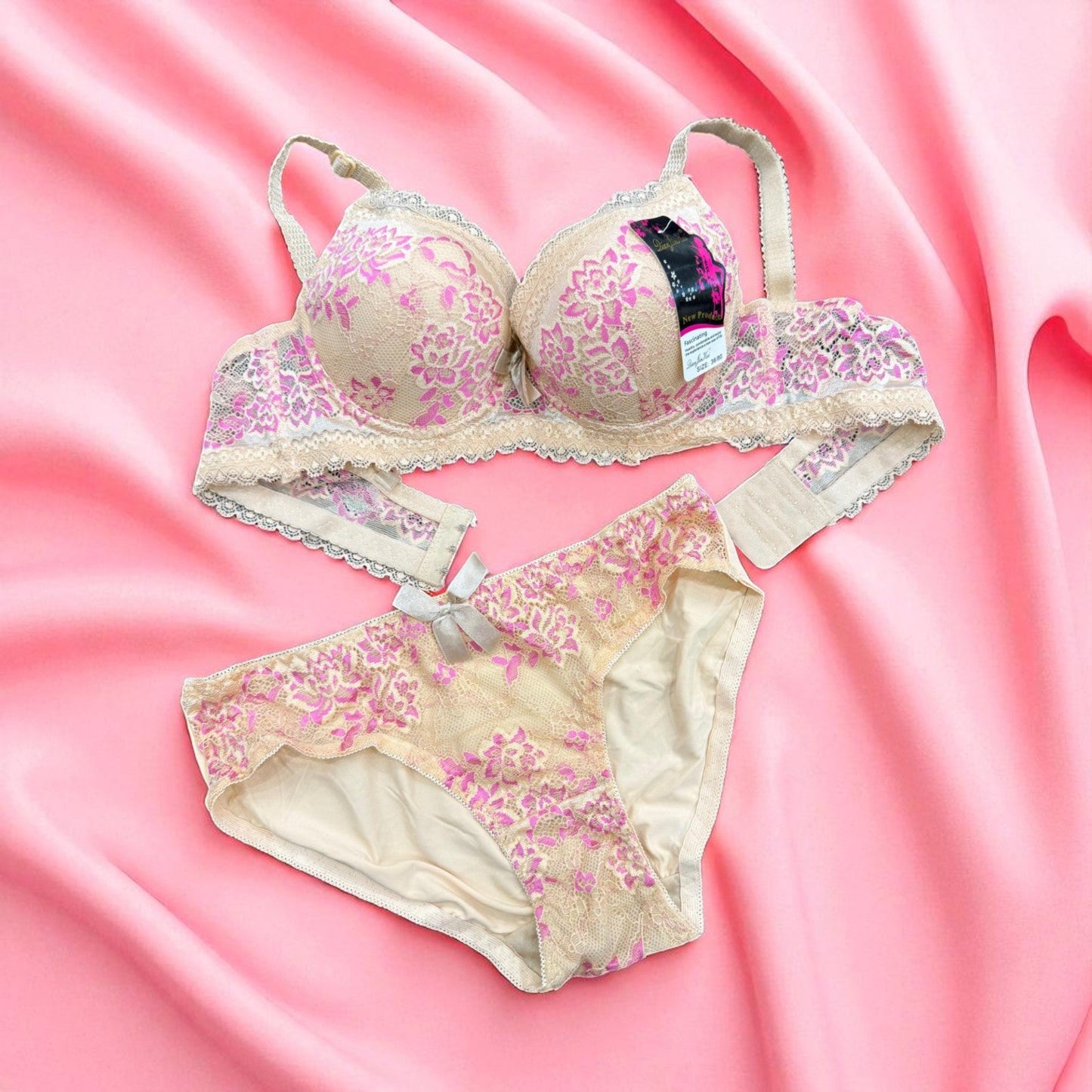 Floral Temptation Lingerie Set