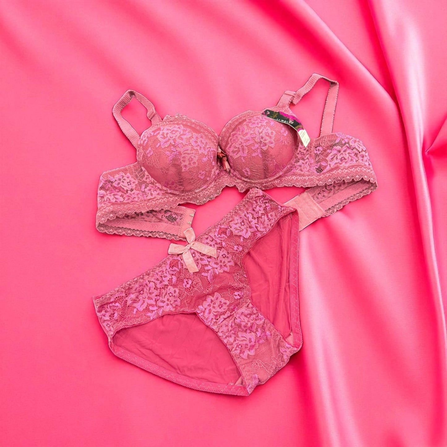 Floral Temptation Lingerie Set