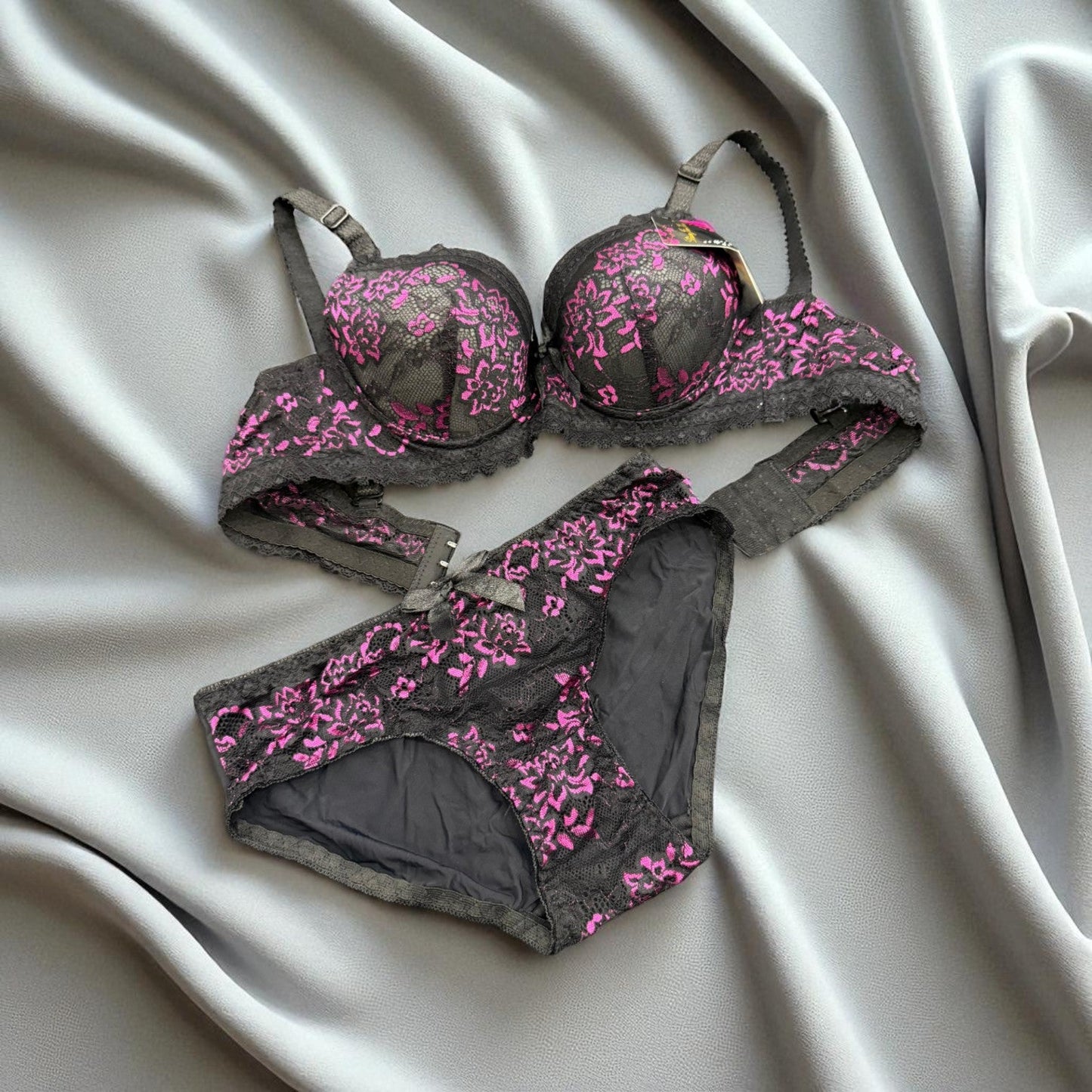 Floral Temptation Lingerie Set
