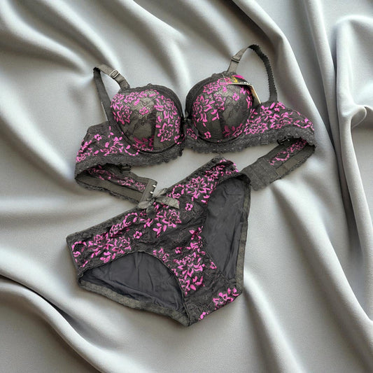 Floral Temptation Lingerie Set