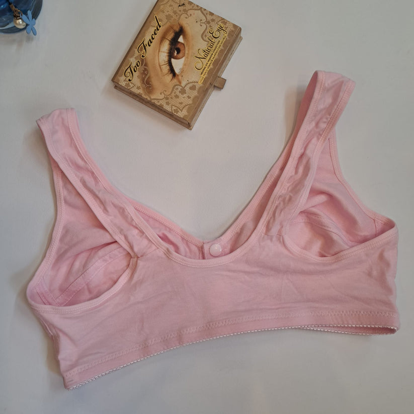 Front open Button Bra with soft And Flexible Stuff